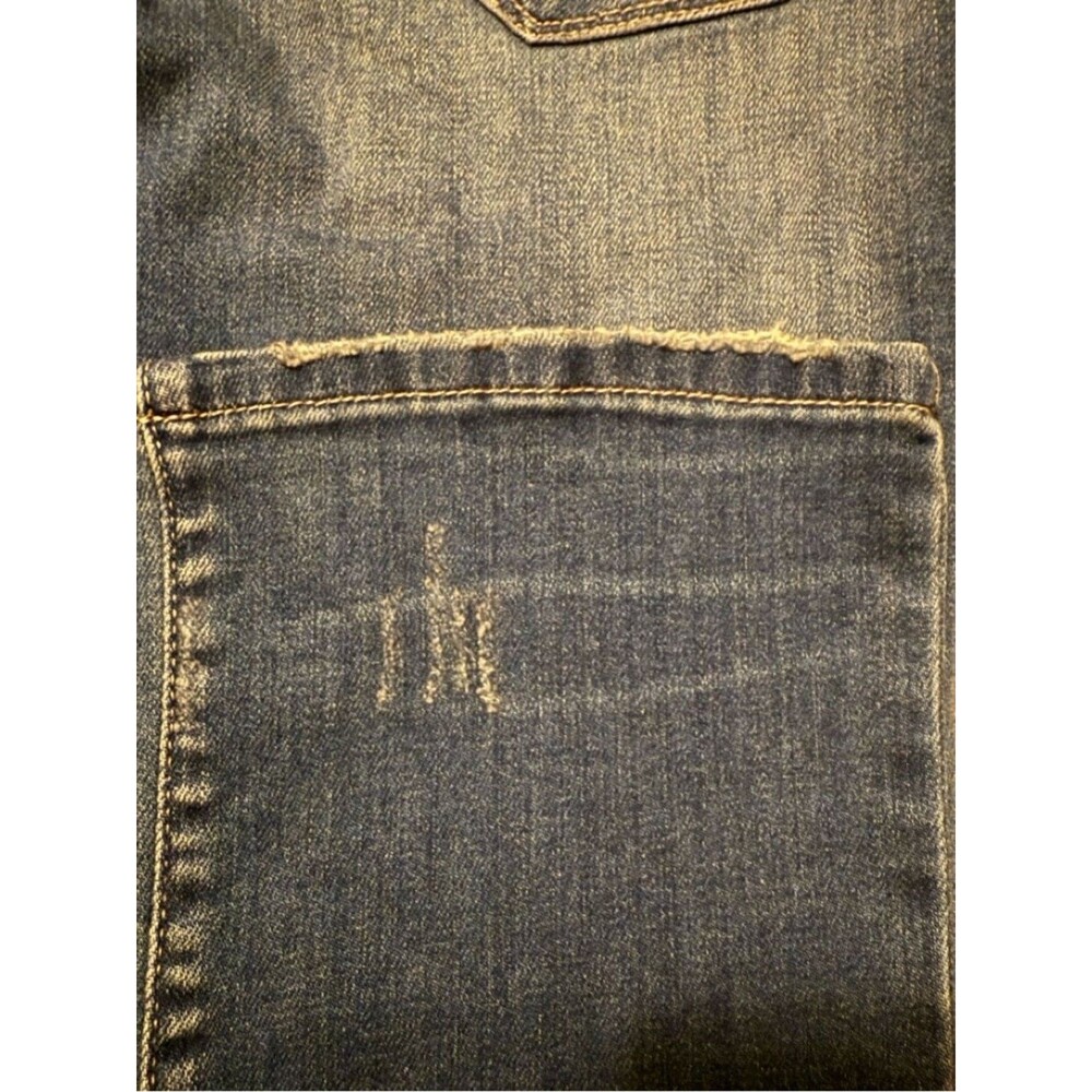 BLANKNYC The Micro Straight Leg Crop Jeans Happy Dust Distressed Womens 26 NWT - Picture 12 of 12